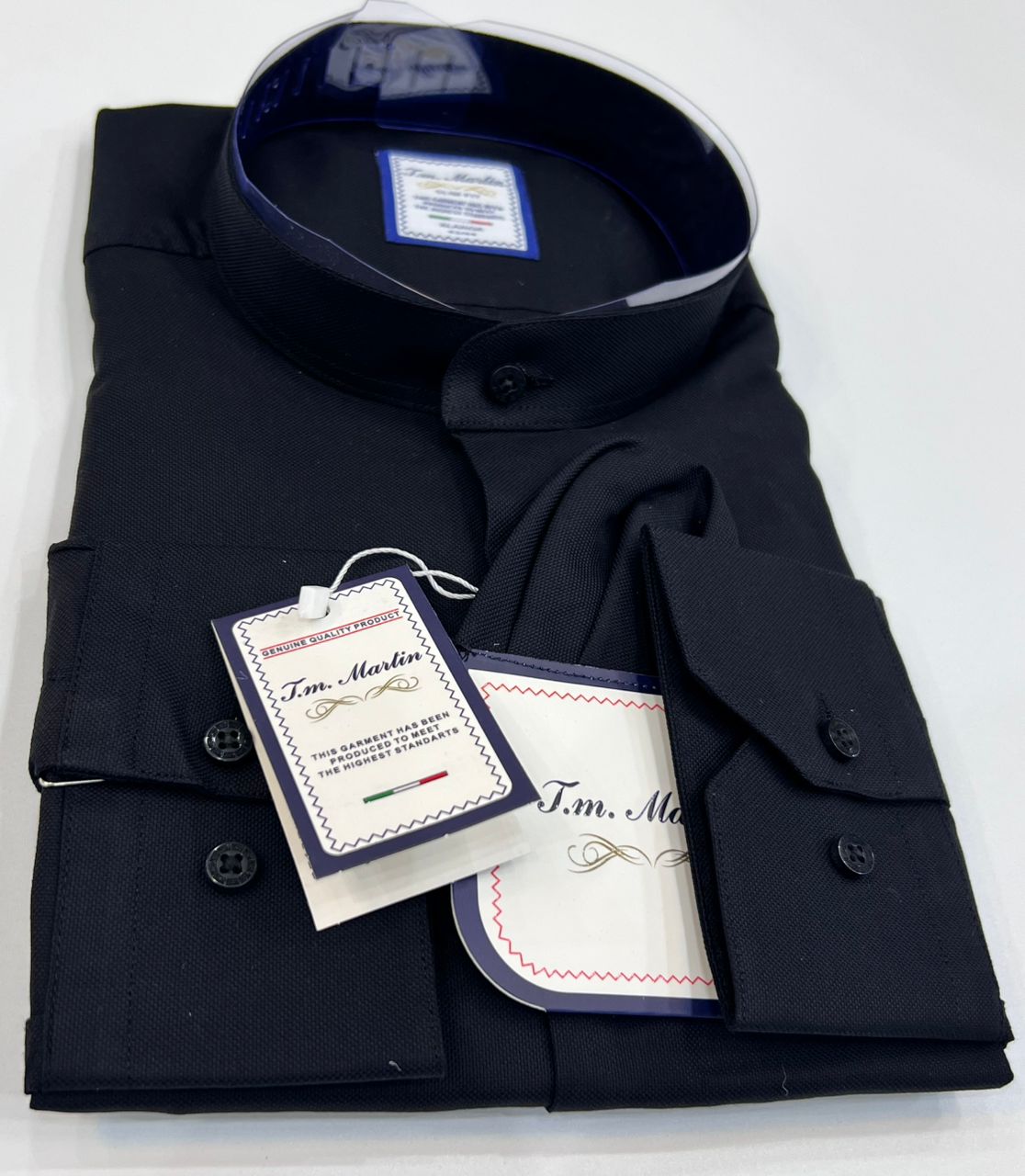 Turkey brand quality BISHOP COLLAR LONG SLEEVES SHIRTS