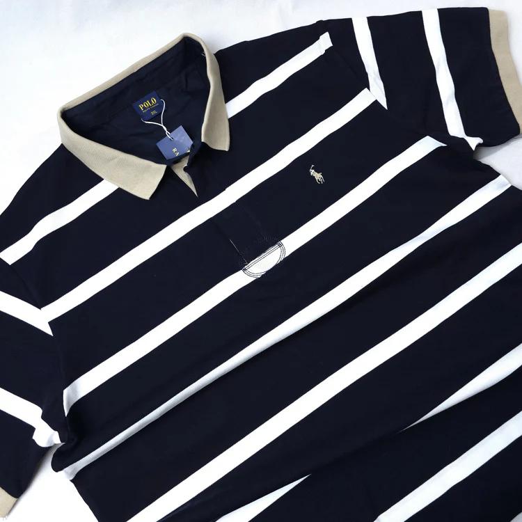Prl striped polo