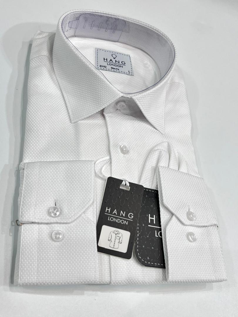 Premium quality Turkey white dotted shirt