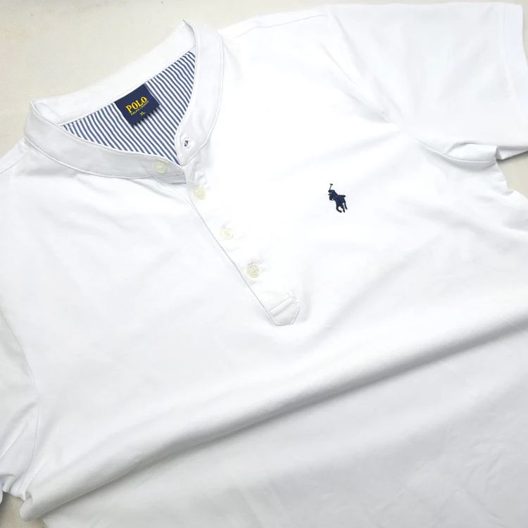 Prl Mandarin collar Classic Polo