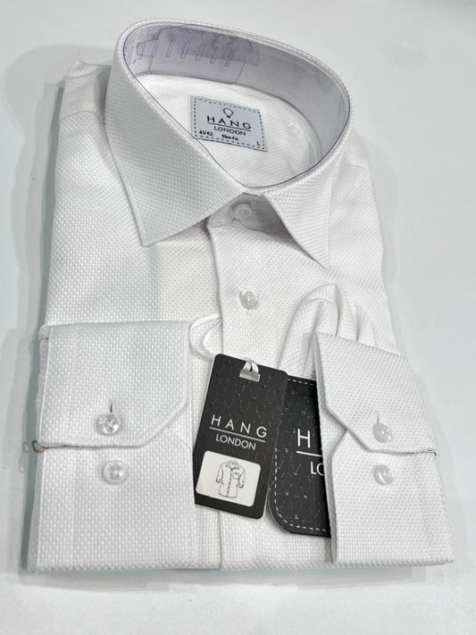 Premium quality Turkey white dotted shirt