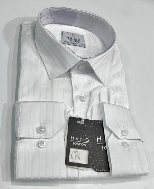 Premium quality white striped  Turkey shirt