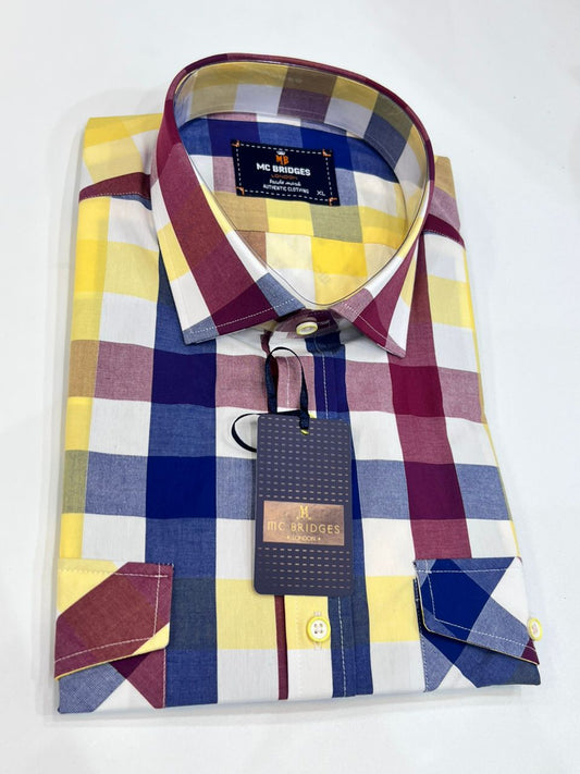 Turkey brand SHORT SLEEVES shirt with chest pockets( XL to 4XL).