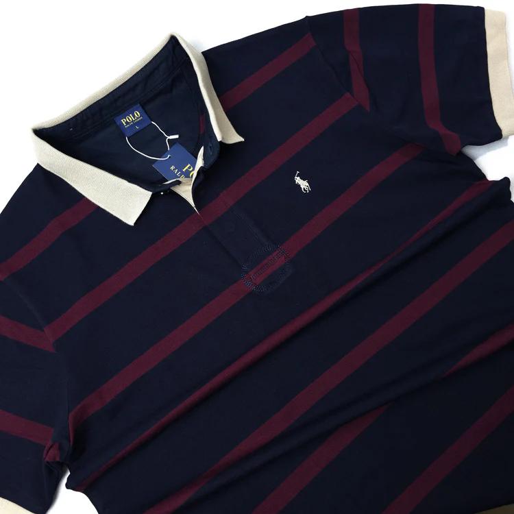 Prl striped polo
