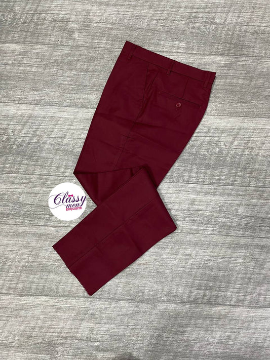 Corporate Plain Trousers