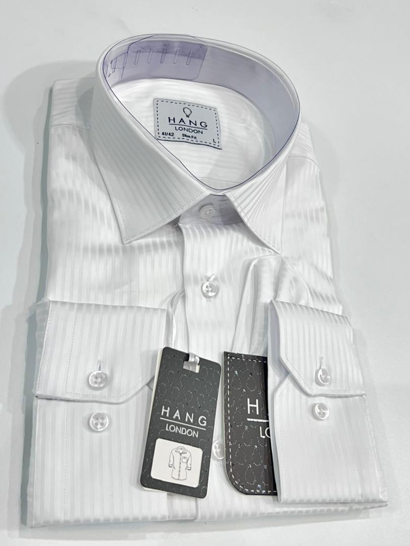 Premium quality Turkey white striped shirt