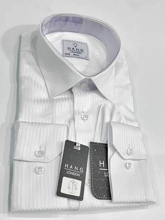 Premium quality Turkey white striped shirt