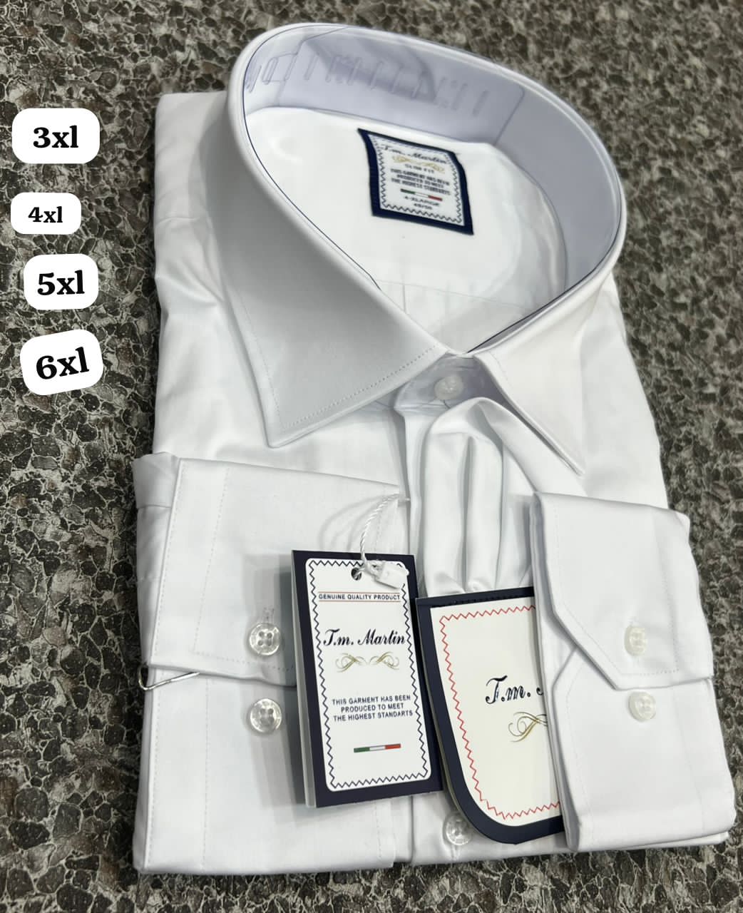 Big size shirts: Made in Turkey