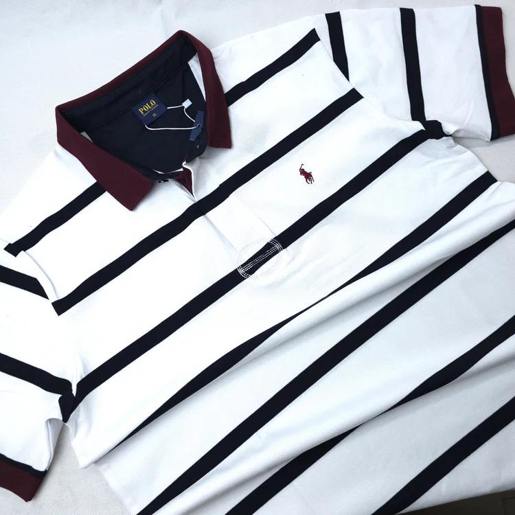 Prl striped polo